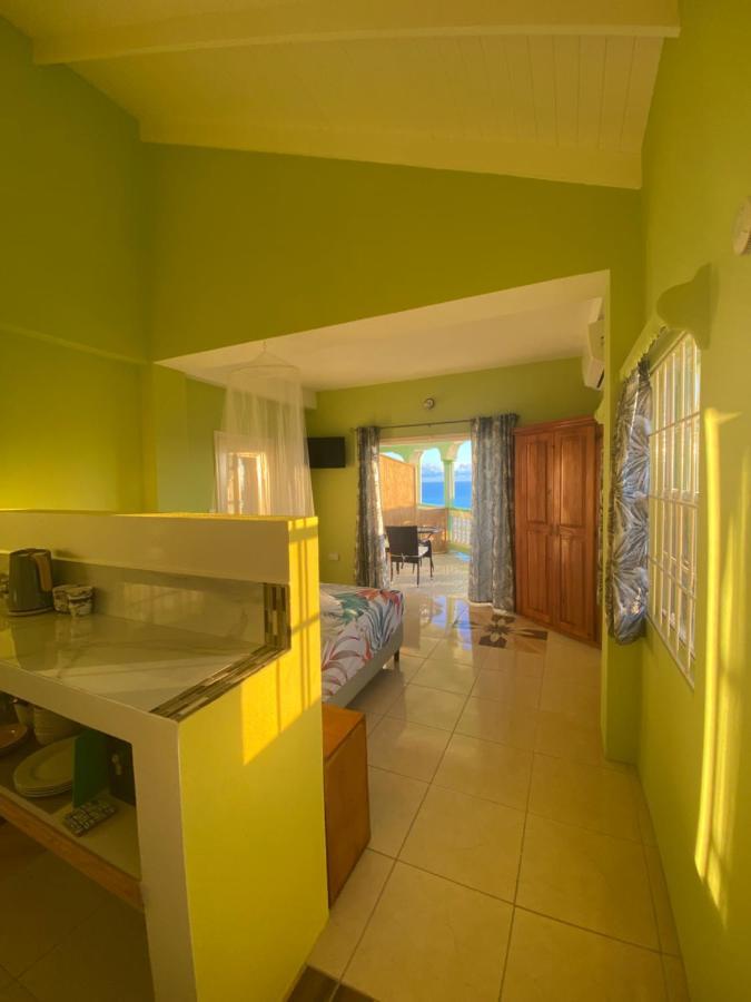 Greenhouse On The Hill, Sea View Studio Apartment Laborie ภายนอก รูปภาพ