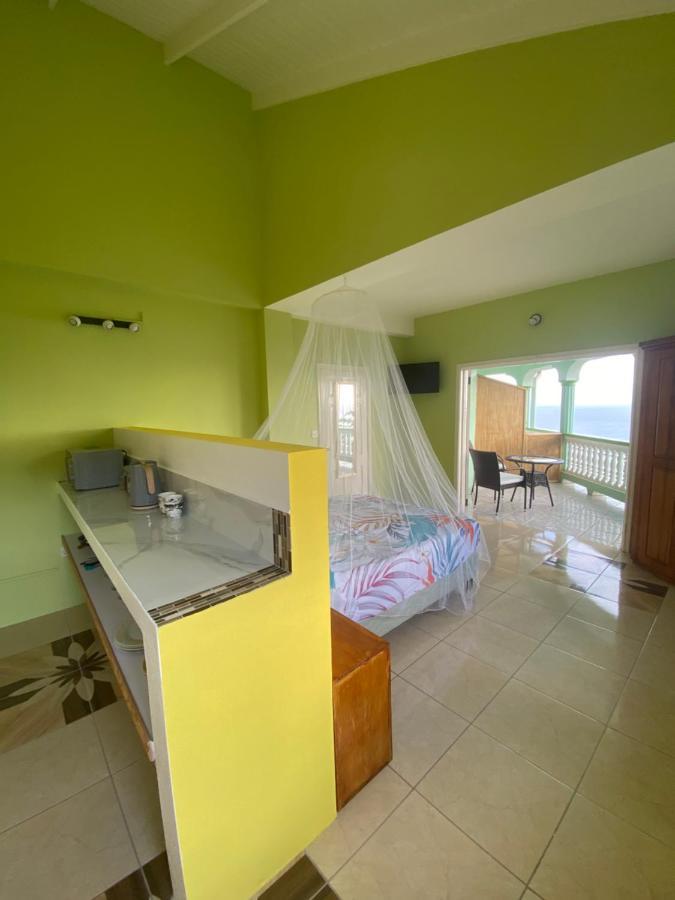 Greenhouse On The Hill, Sea View Studio Apartment Laborie ภายนอก รูปภาพ