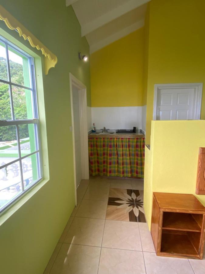 Greenhouse On The Hill, Sea View Studio Apartment Laborie ภายนอก รูปภาพ